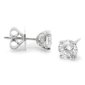 Diamond Stud Earrings (2ct)