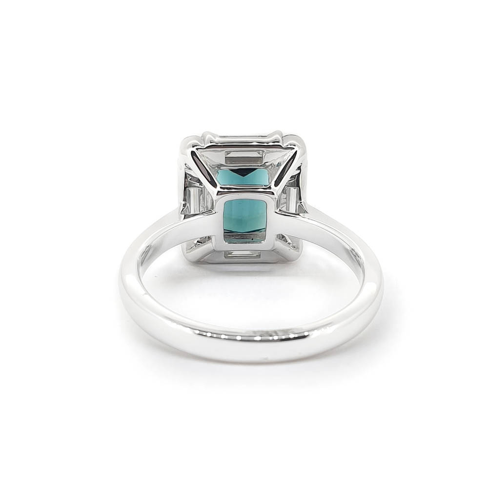 Tourmaline and Diamond Sensation Ring