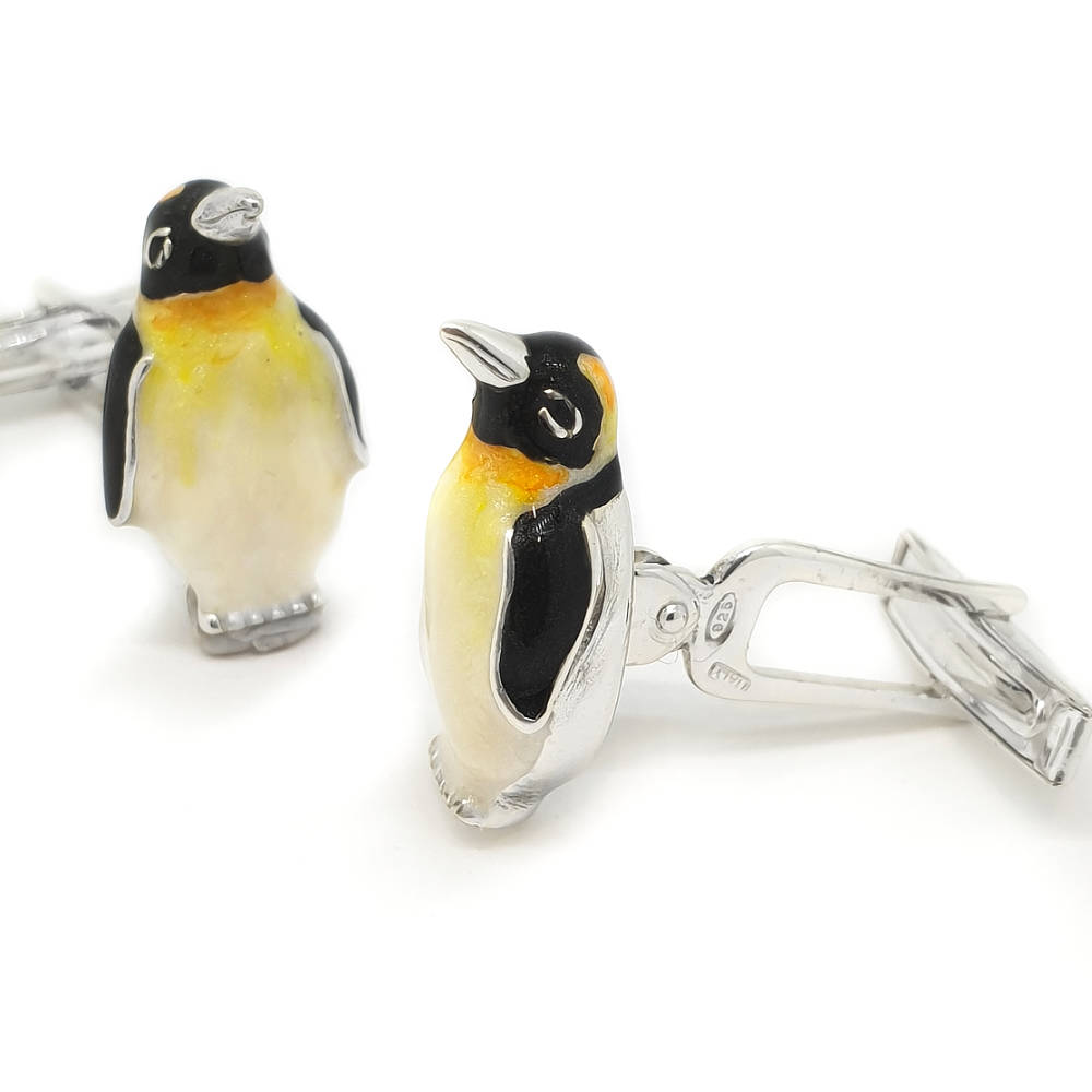 Saturno Penguin Cufflinks