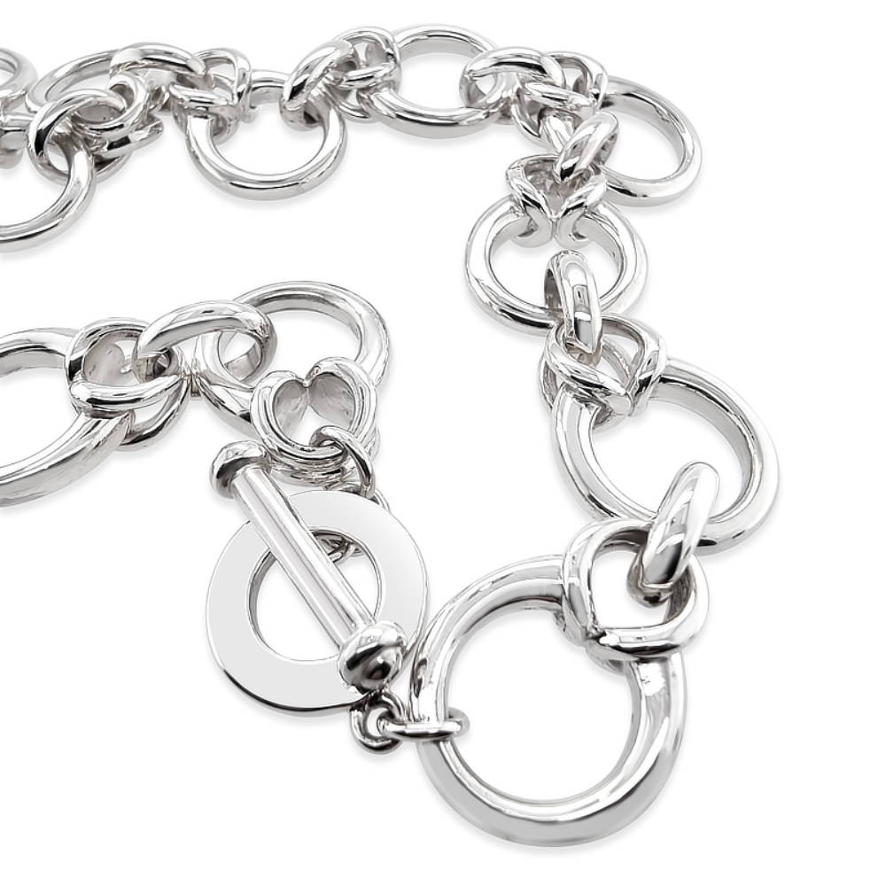 Sterling Silver Chunky Necklace