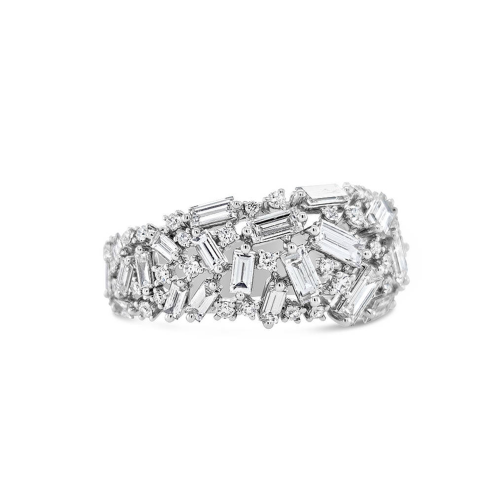 Exquisite Diamond Scatter Ring