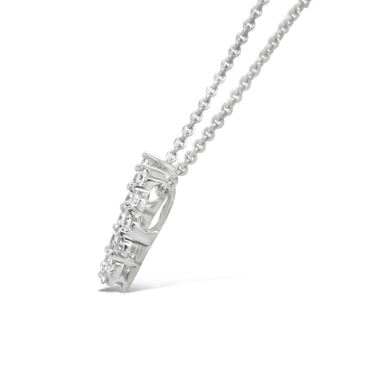 Diamond Horseshoe Pendant Troy O'Brien Fine Jewellery