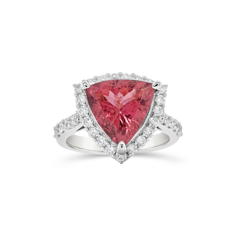 Pink Tourmaline Stunner Ring