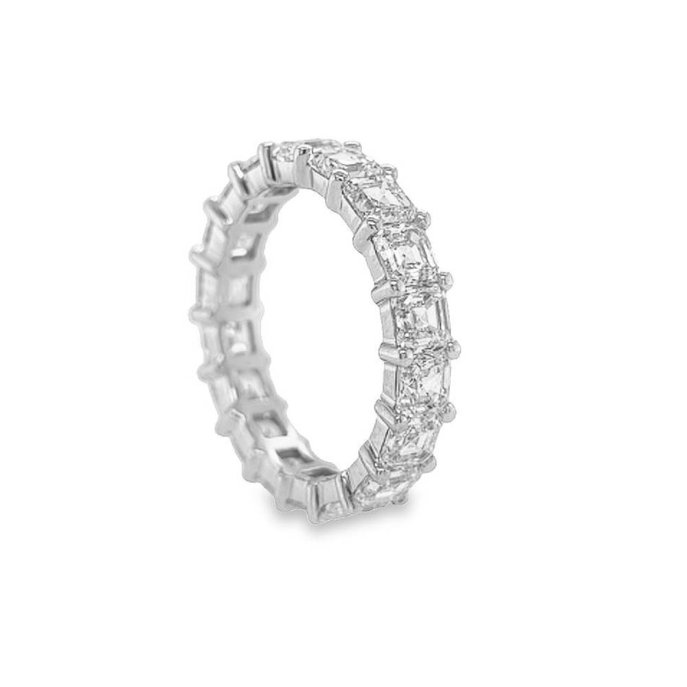 Asscher Eternity Ring - Troy O'Brien Fine Jewellery
