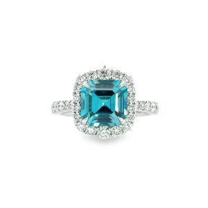 Valentina Blue Zircon Ring