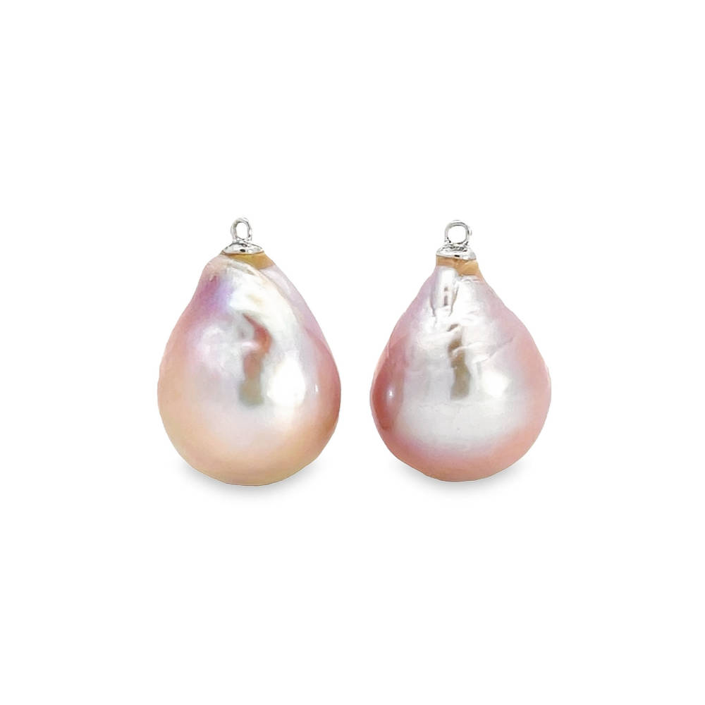 Pink freshwater Baroque Pearls