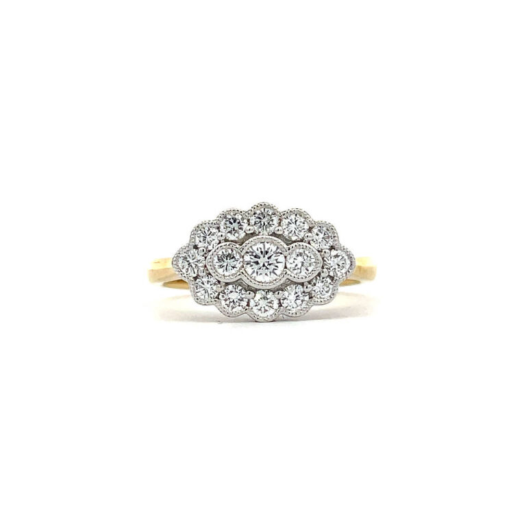 Daphne Diamond Deco Ring