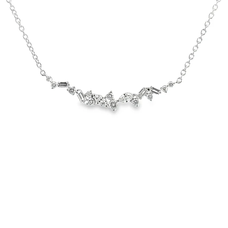 Scatter Diamond Necklace