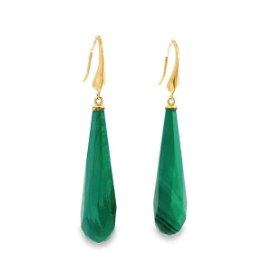 Malachite Earrings