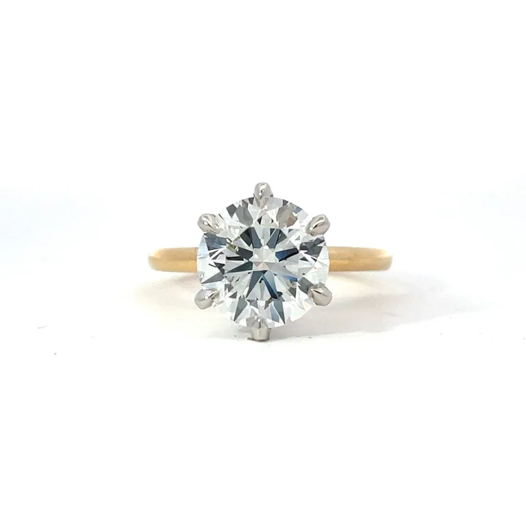 Yellow Gold Diamond Solitaire