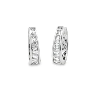 Baguette Diamond Earrings