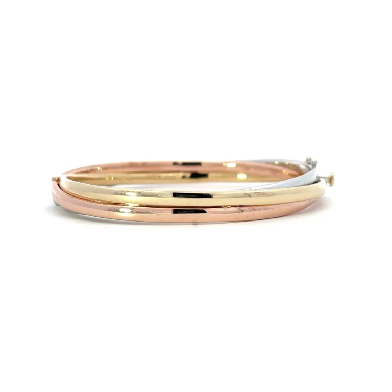 Three-Tone Russian Bangle