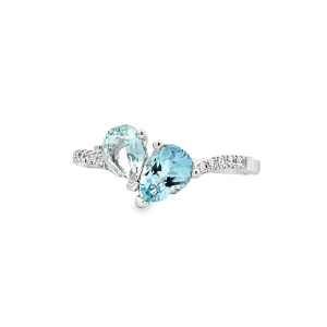 Aqua Toi Et Moi Ring