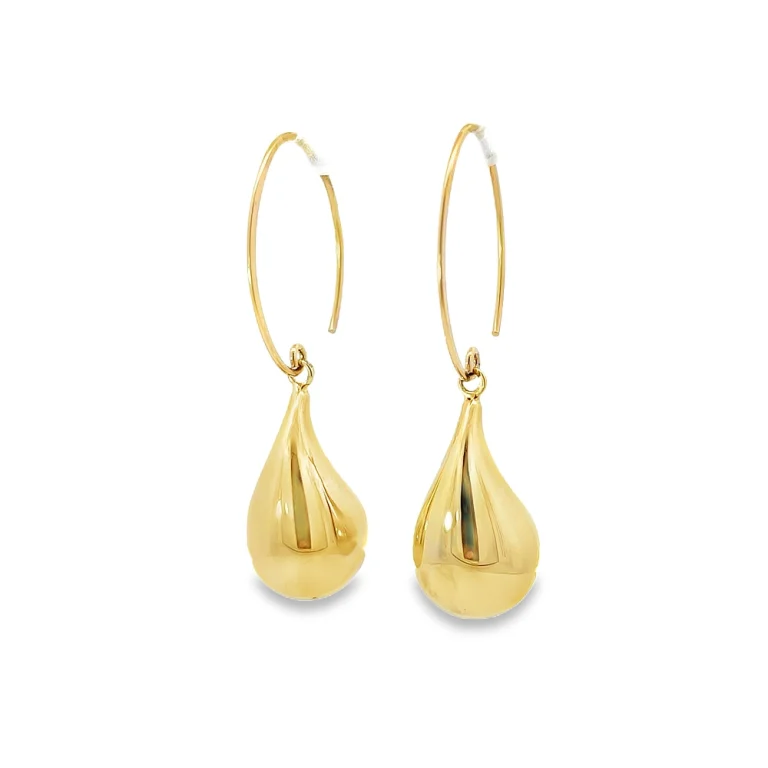 Yellow Gold Drop Earrings