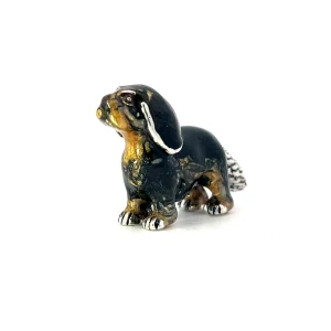 Saturno Sterling Silver Enamel Cavalier