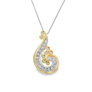 Diamond Set Melody Pendant