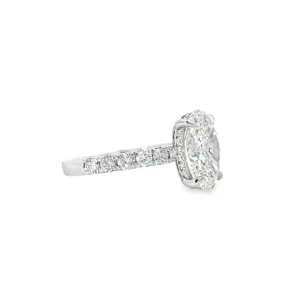Oval Cut Diamond Ring