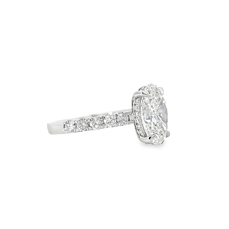 Oval Cut Diamond Ring
