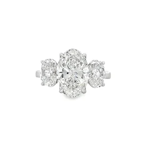 Oval Diamond Trilogy Ring
