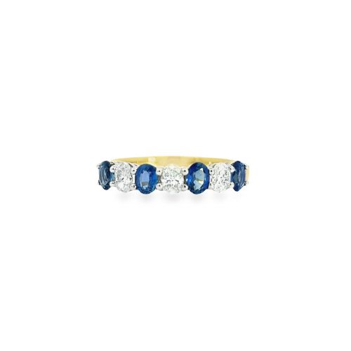 18ct Sapphire and Diamond Madison Ring