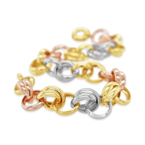3-Tone Ladies Bracelet