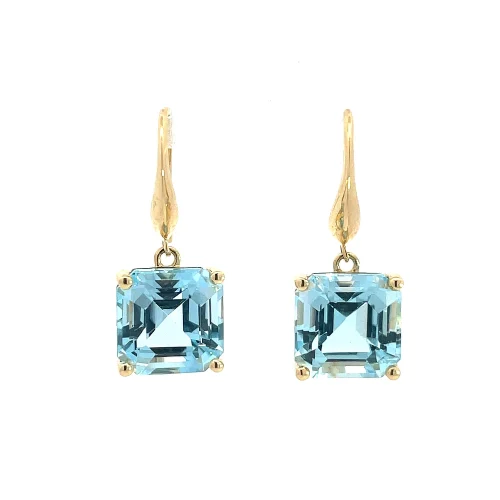 Blue Topaz Drops