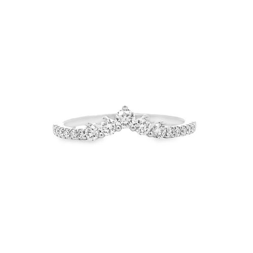 Curved Diamond Band