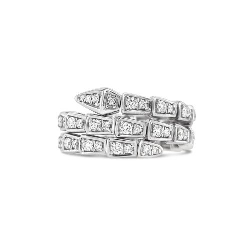 Diamond Coil Ring