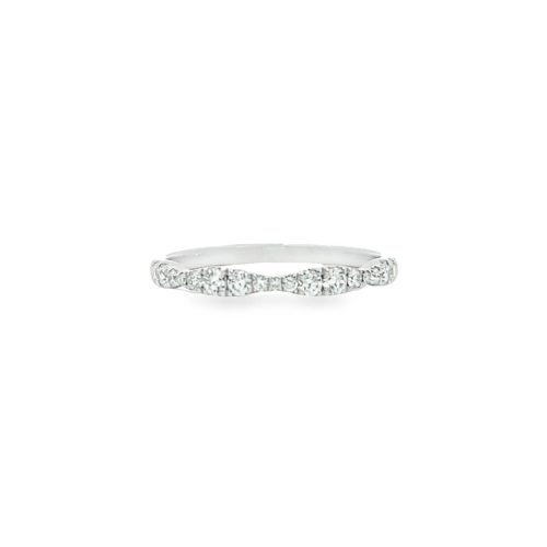 Diamond Set Wave Band
