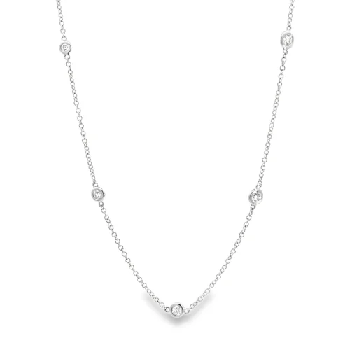 Diamonds-by-the-Yard Necklace