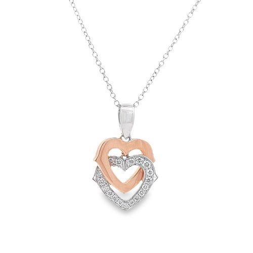Double Heart Pendant