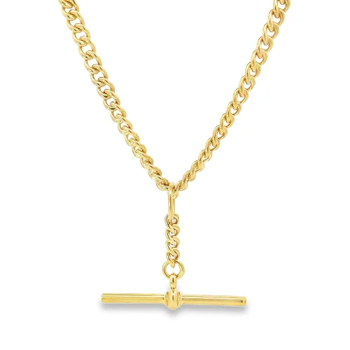 Handmade 9ct Yellow Gold Fob-chain