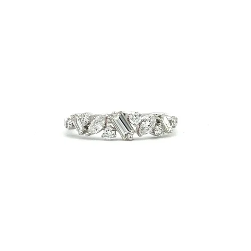 Multi-Shape Diamond Band