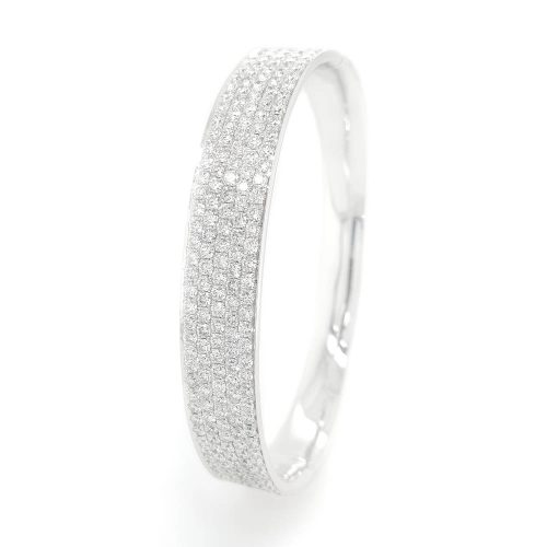 Pave Diamond Bangle