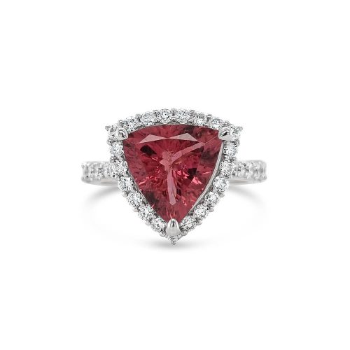 Pink Tourmaline Stunner Ring
