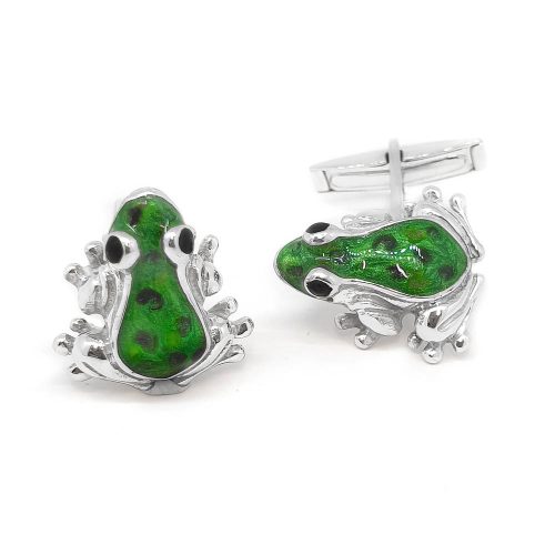 Saturno Frog Cufflinks