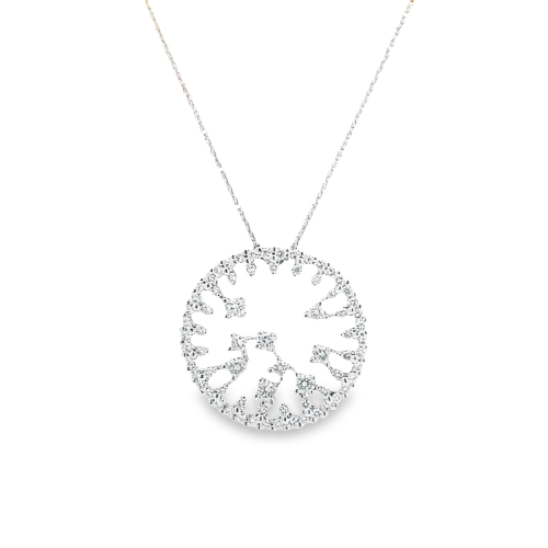 Scatter Diamond Pendant