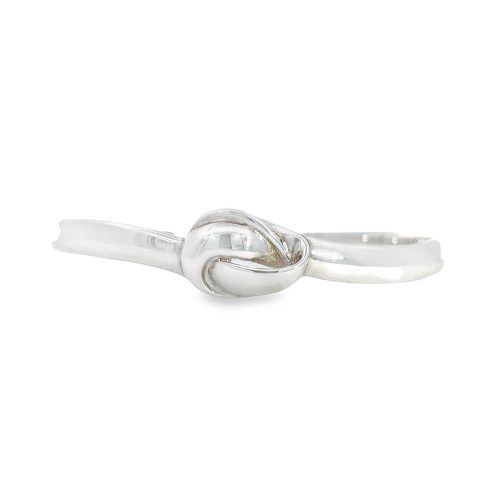 Silver Knot Bangle