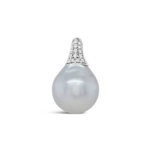 South Sea Pearl and Diamond Pendant