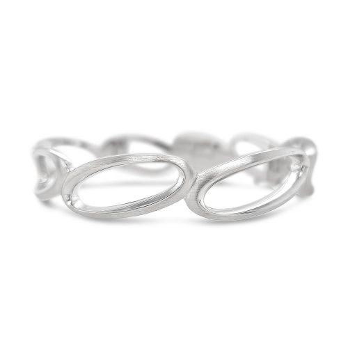 Sterling Silver ‘O’ Bangle