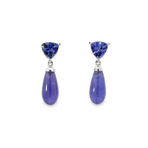 Tanzanite Drop Earrings