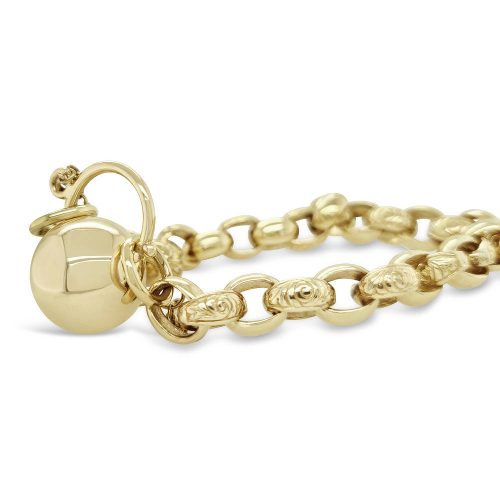 Troy O’Brien Ball Padlock Bracelet