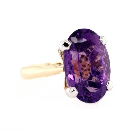 Amethyst Cocktail Ring